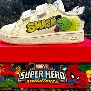 Barely worn Hulk shoes by Adidas 💚